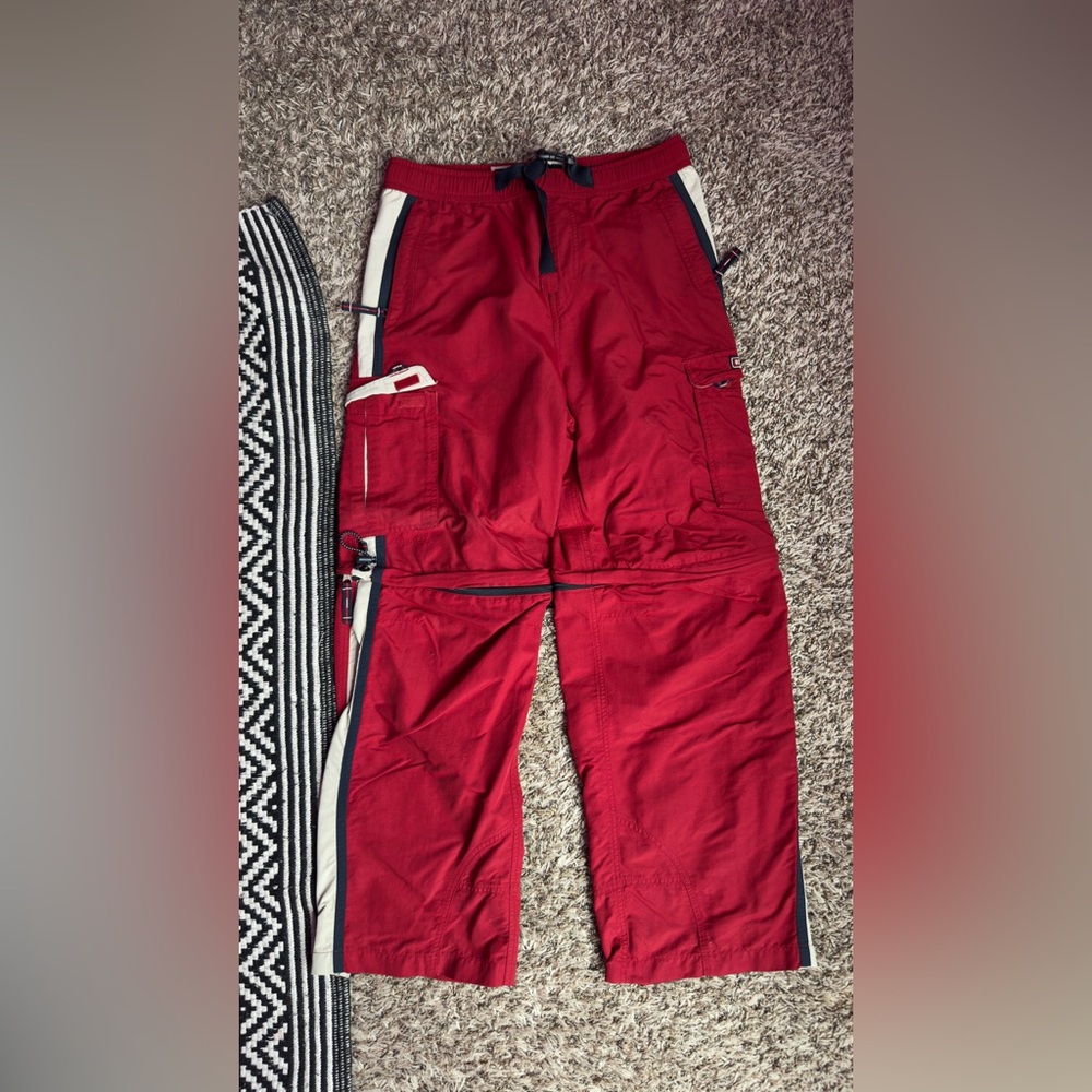 Men's Red Cargo Pants